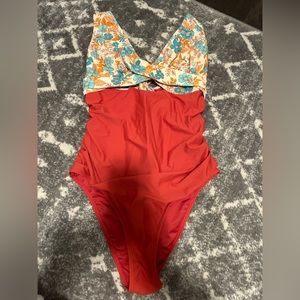 Cupshe women’s one piece bathing suit size large